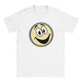 Smiling Emoji Graphic T-Shirt - Premium Soft Cotton Fun Tee