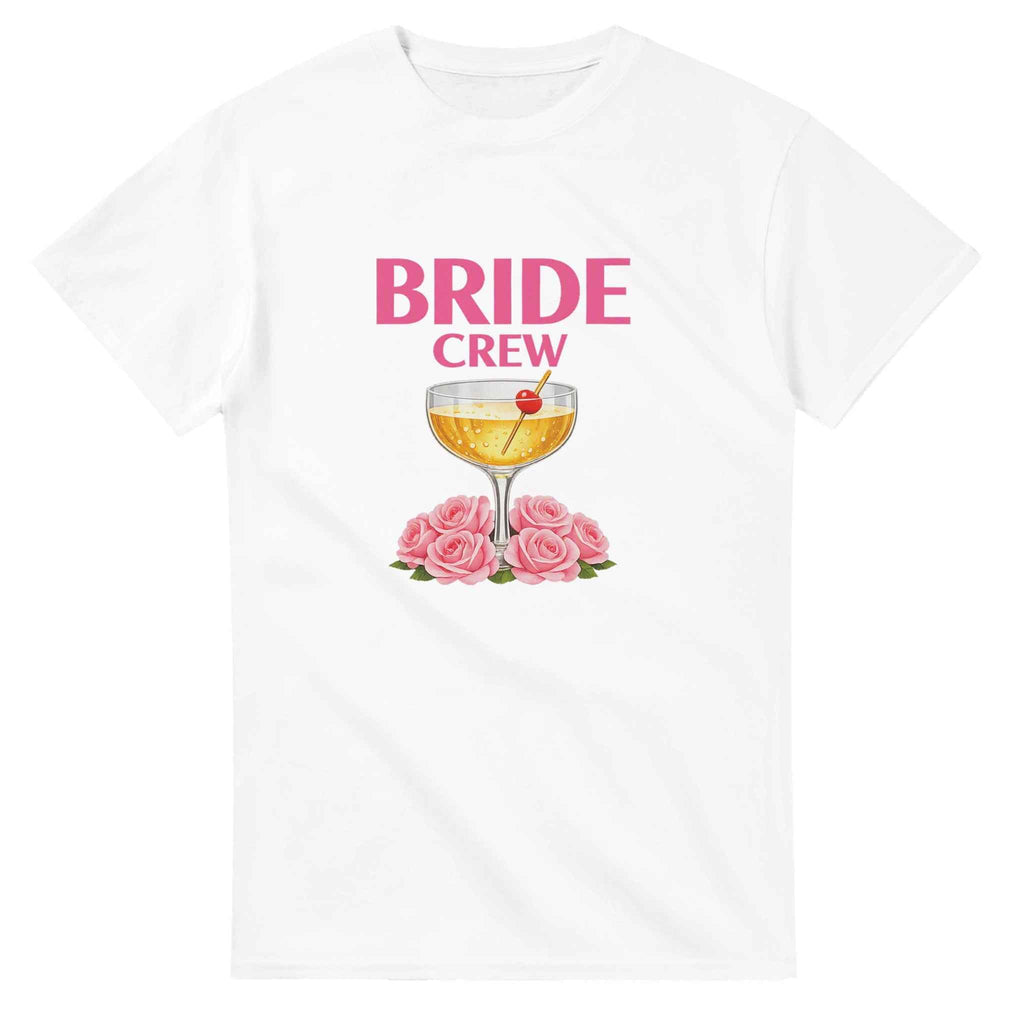 Custom Bride Crew T-Shirt - Matching Bachelorette Party Shirts, Personalized Wedding Party Gift, Bridal Shower Team Bride Apparel
