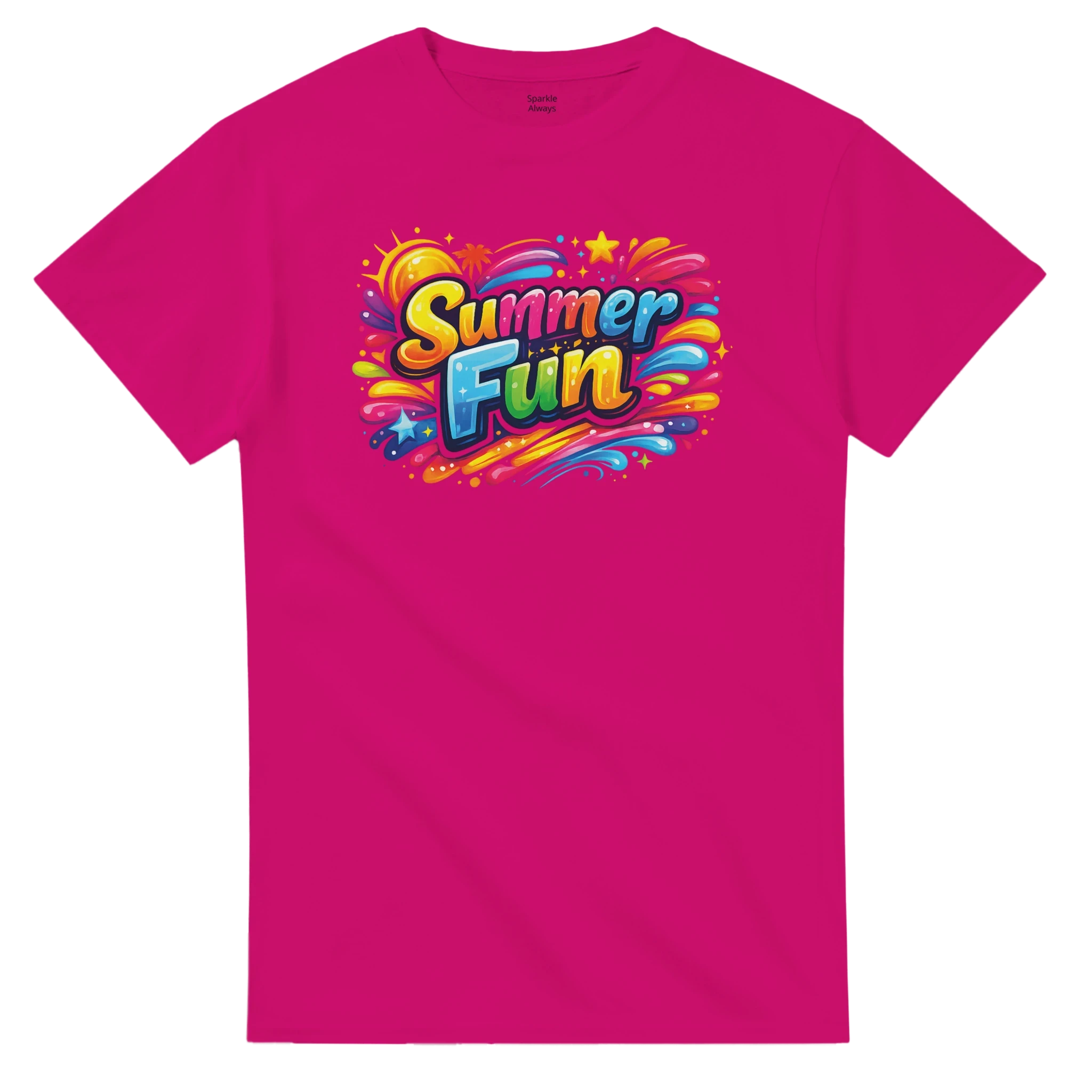 Summer Fun Beach T Shirt – Bright Casual Graphic Tee for Your Adventures