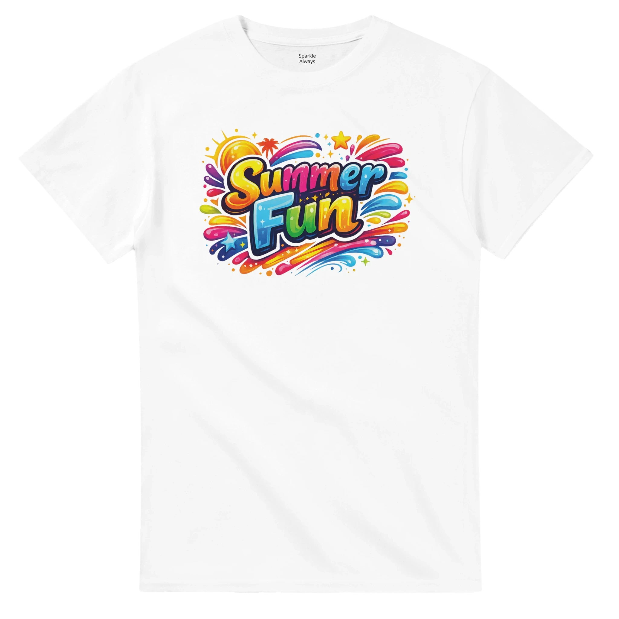 Summer Fun Beach T Shirt – Bright Casual Graphic Tee for Your Adventures
