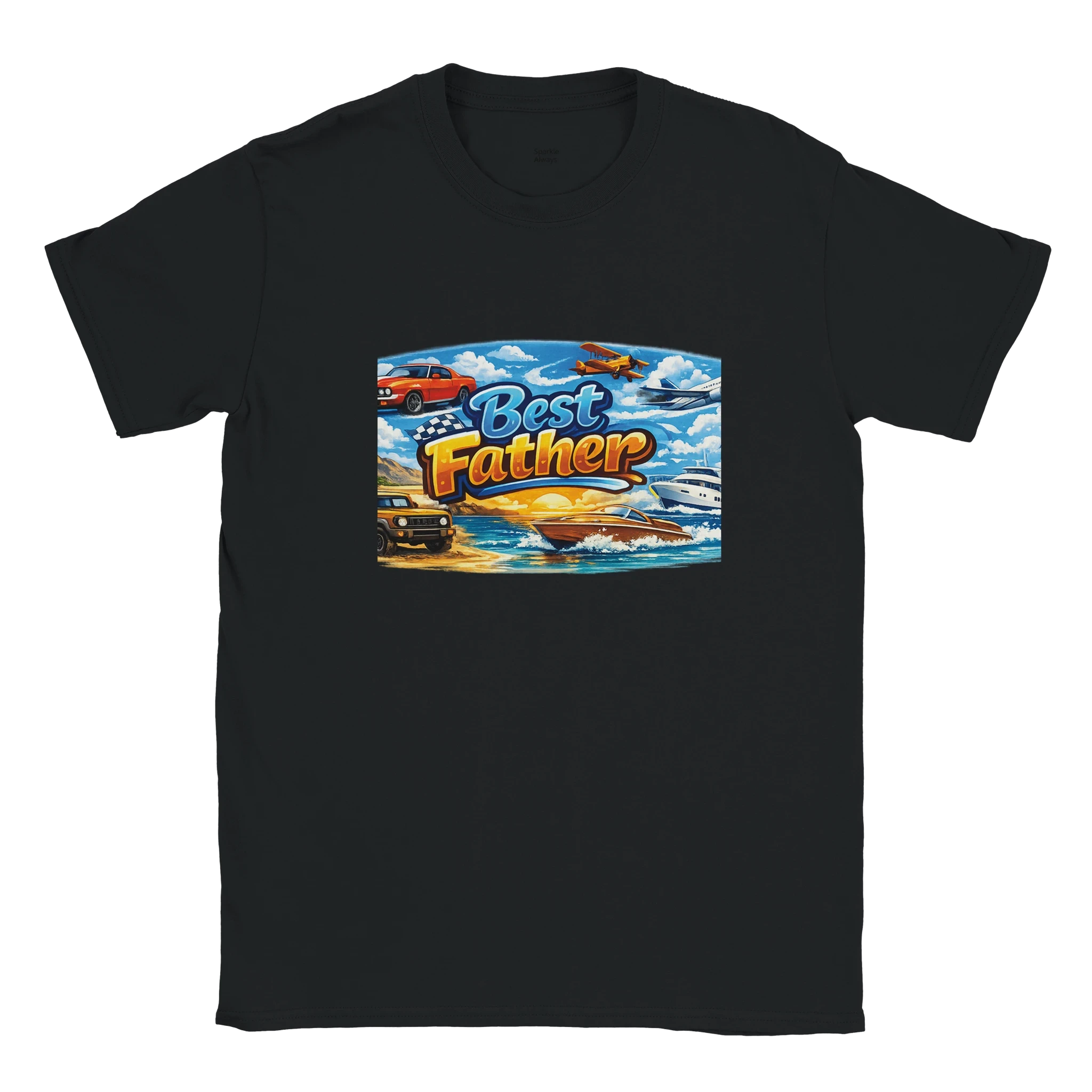 Best Father Ever Graphic T-Shirt - Premium Cotton Tee for Dads