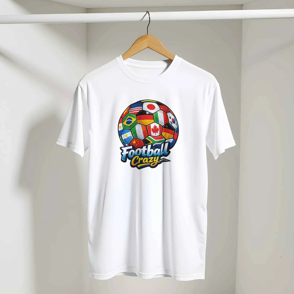World Football Premium Graphic T-Shirt - Soft Ring-Spun Cotton Casual Tee