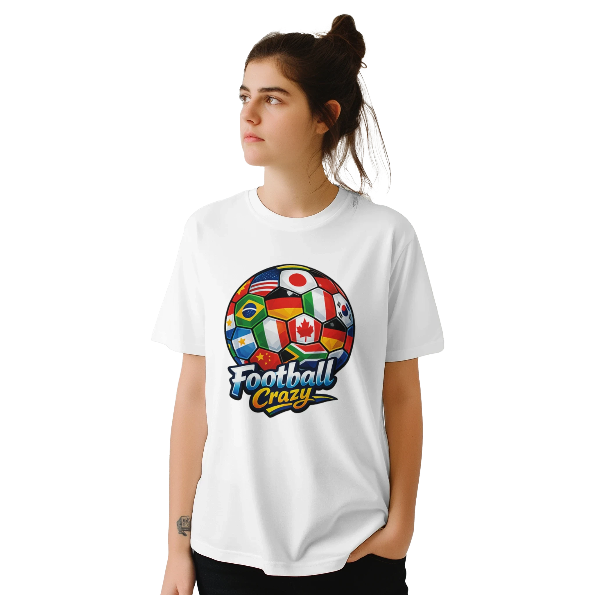 World Football Premium Graphic T-Shirt - Soft Ring-Spun Cotton Casual Tee