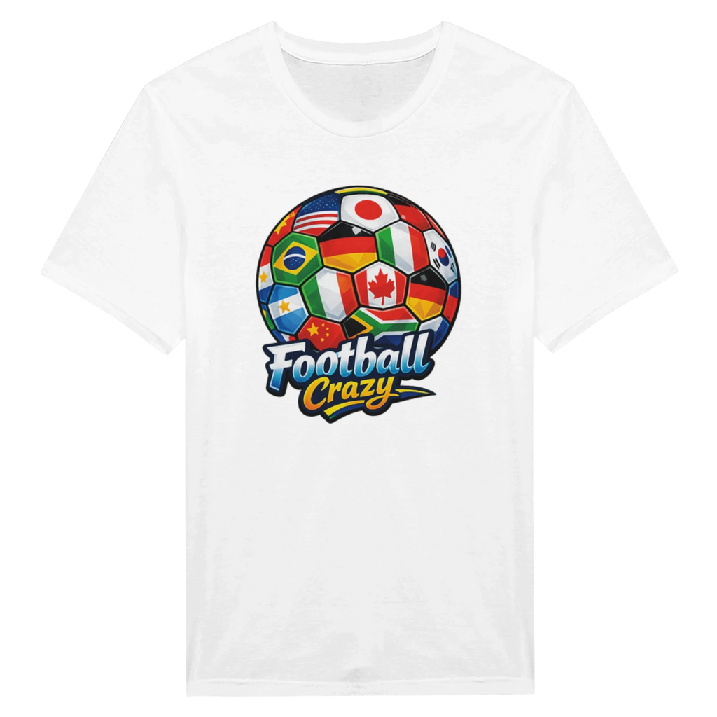 World Football Premium Graphic T-Shirt - Soft Ring-Spun Cotton Casual Tee