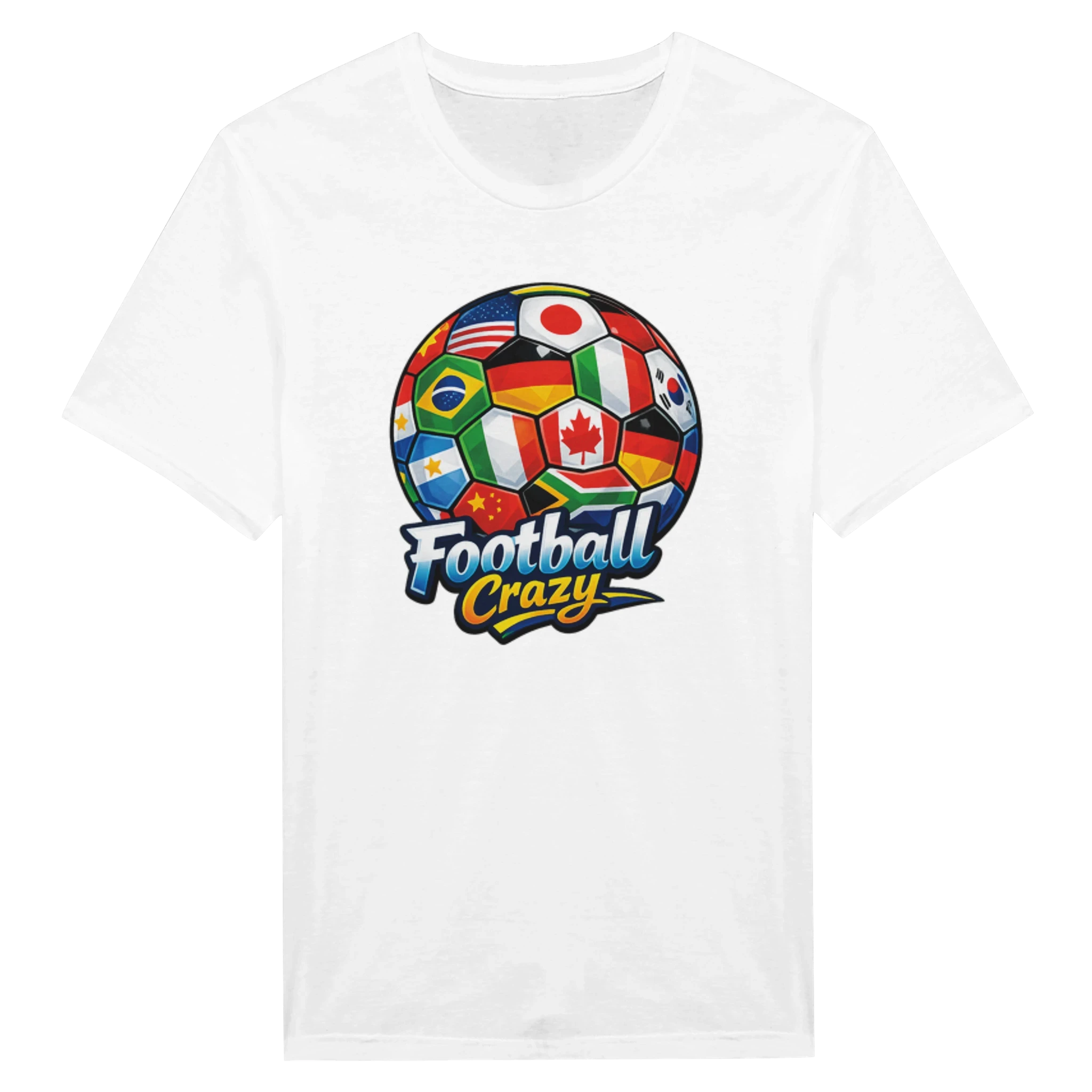 World Football Premium Graphic T-Shirt - Soft Ring-Spun Cotton Casual Tee