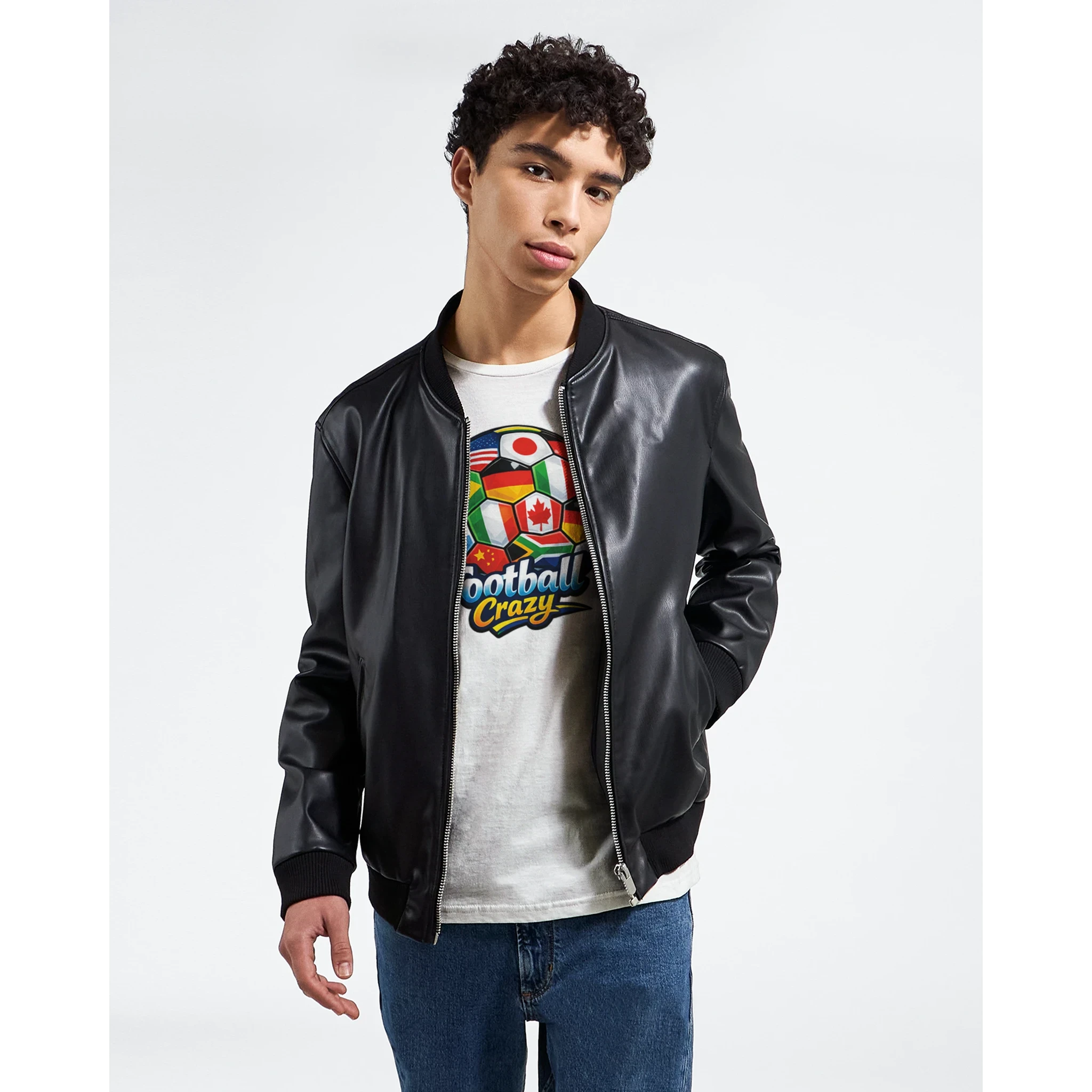 World Football Premium Graphic T-Shirt - Soft Ring-Spun Cotton Casual Tee