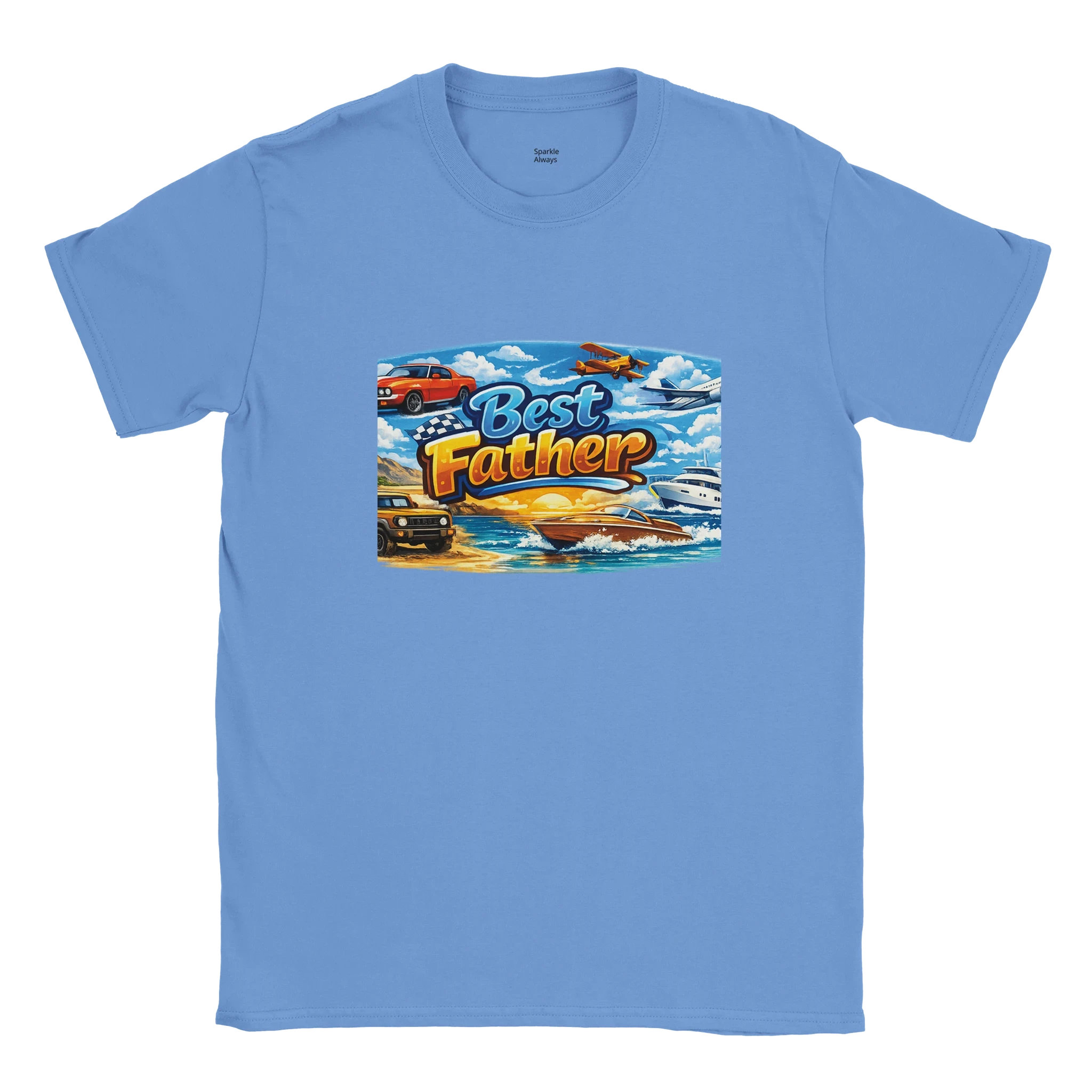 Best Father Ever Graphic T-Shirt - Premium Cotton Tee for Dads