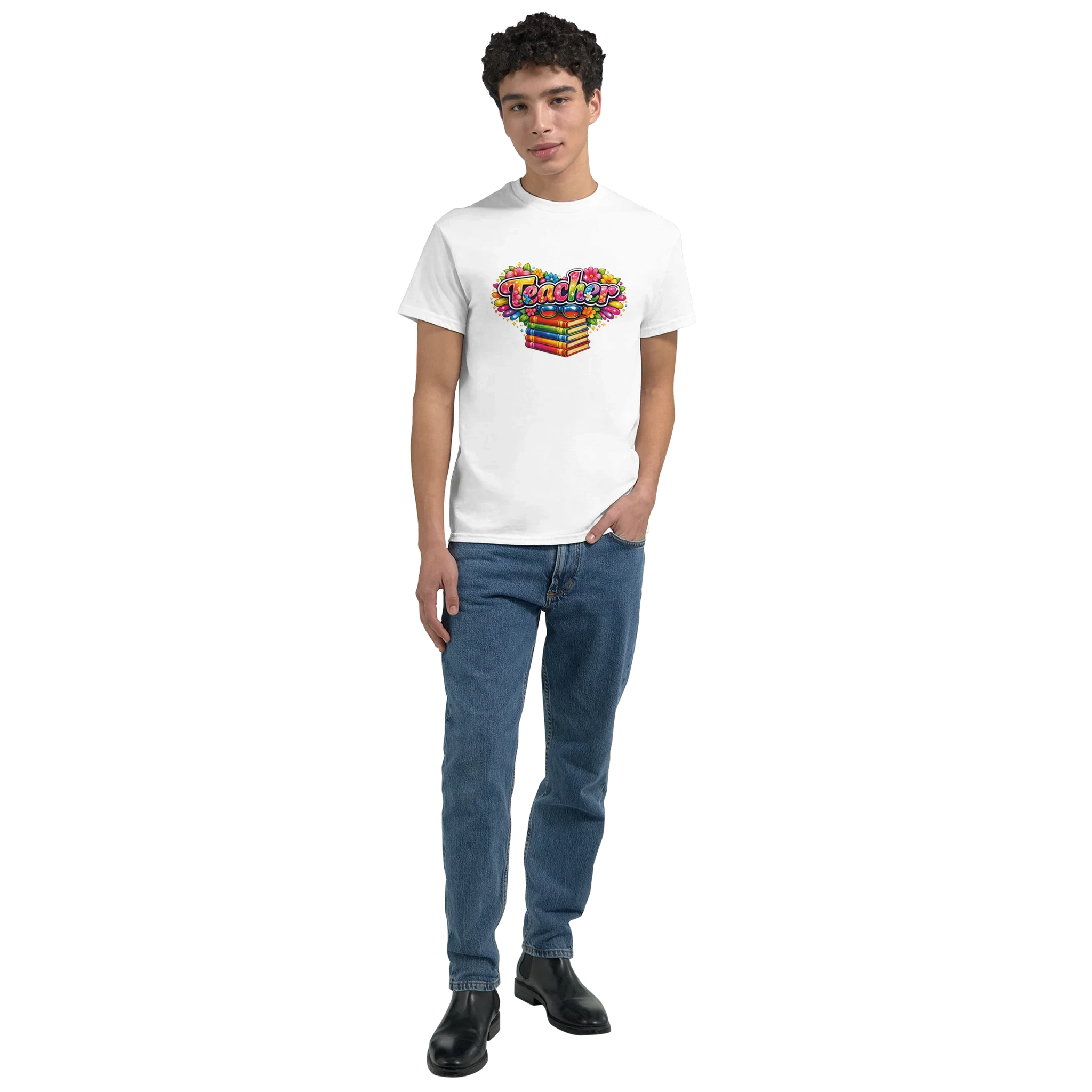 Teacher Appreciation Heavyweight Cotton T-Shirt – Classic Relaxed Fit
