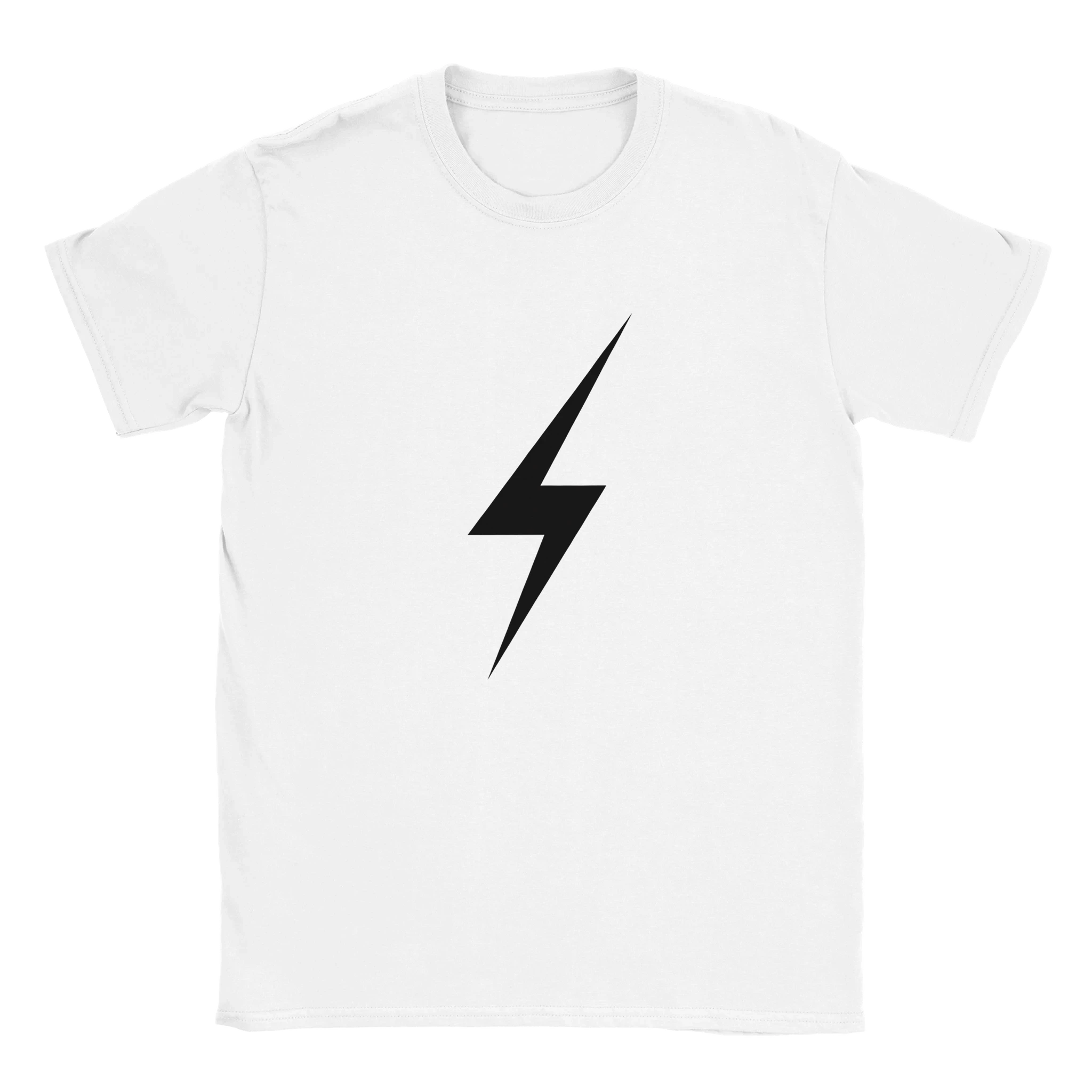 Lightning Bolt Graphic T-Shirt – Premium Cotton Spark Design Tee