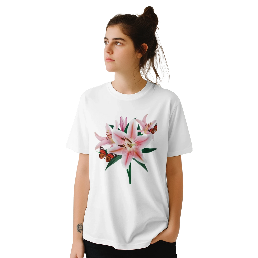 Floral Design Unisex T-Shirt: Elevate Your Style with Comfort