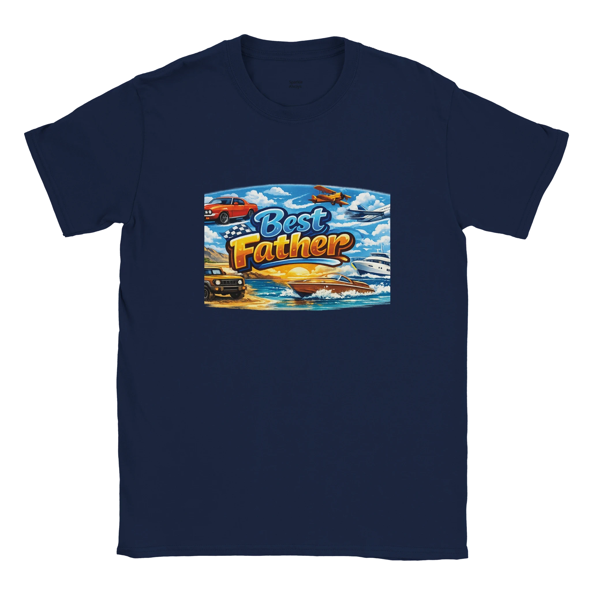 Best Father Ever Graphic T-Shirt - Premium Cotton Tee for Dads