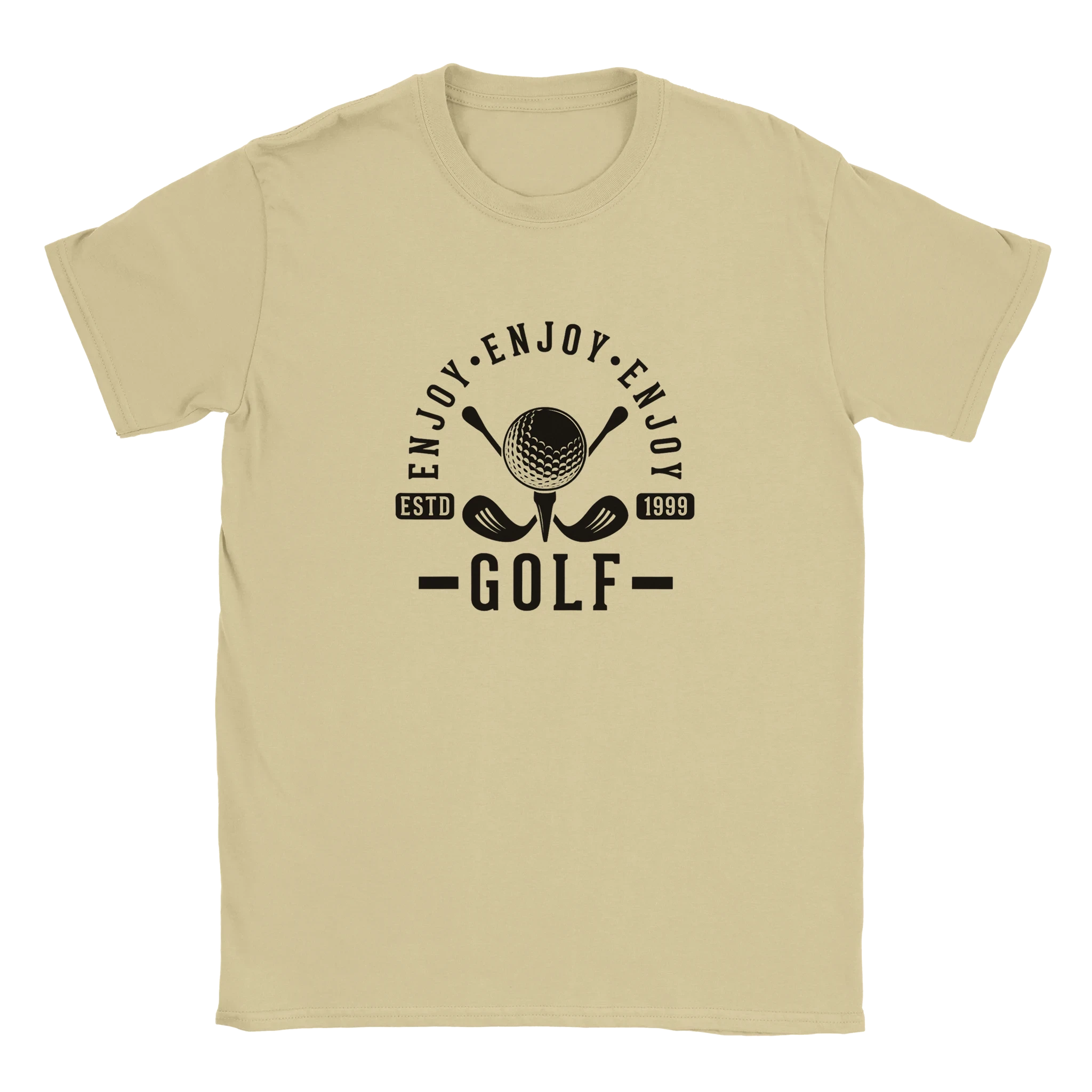 Enjoy Golf Graphic T-Shirt – Premium Ring-Spun Cotton Casual Tee