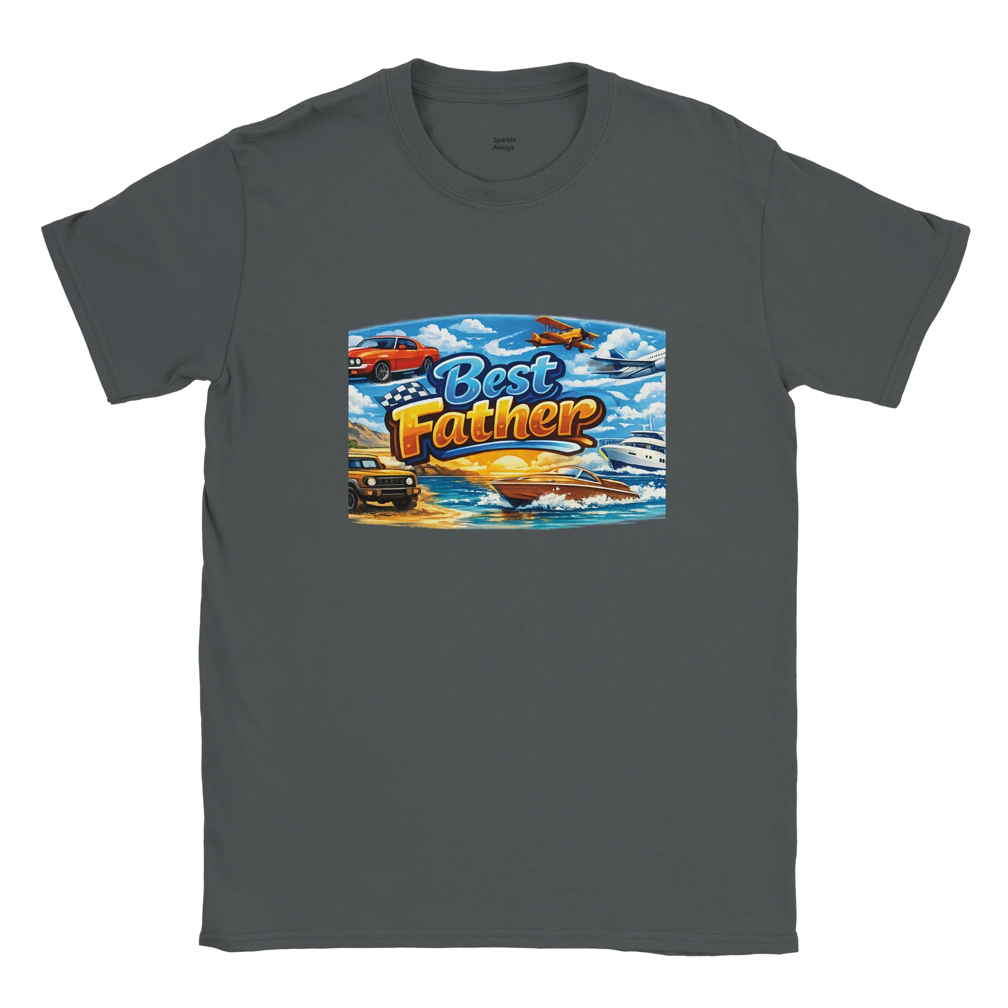 Best Father Ever Graphic T-Shirt - Premium Cotton Tee for Dads