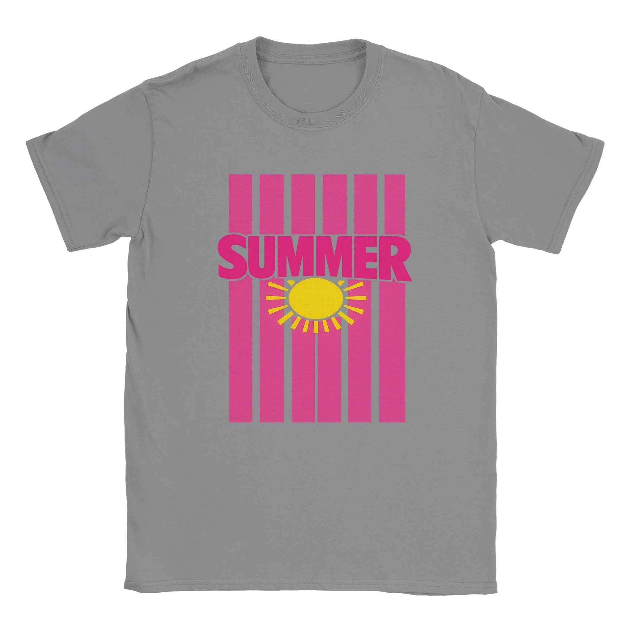 Summer Beach T-Shirt, Tropical Ocean Graphic Tee, Personalized Vacation Apparel, Unisex Cotton Beach Shirt, Gift for Beach Lovers
