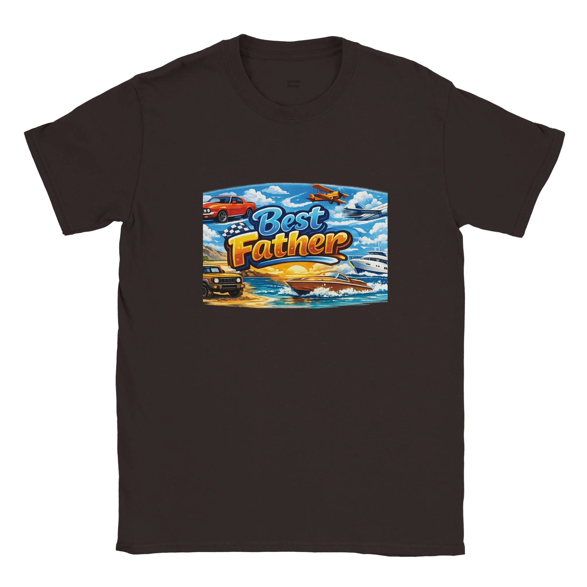 Best Father Ever Graphic T-Shirt - Premium Cotton Tee for Dads