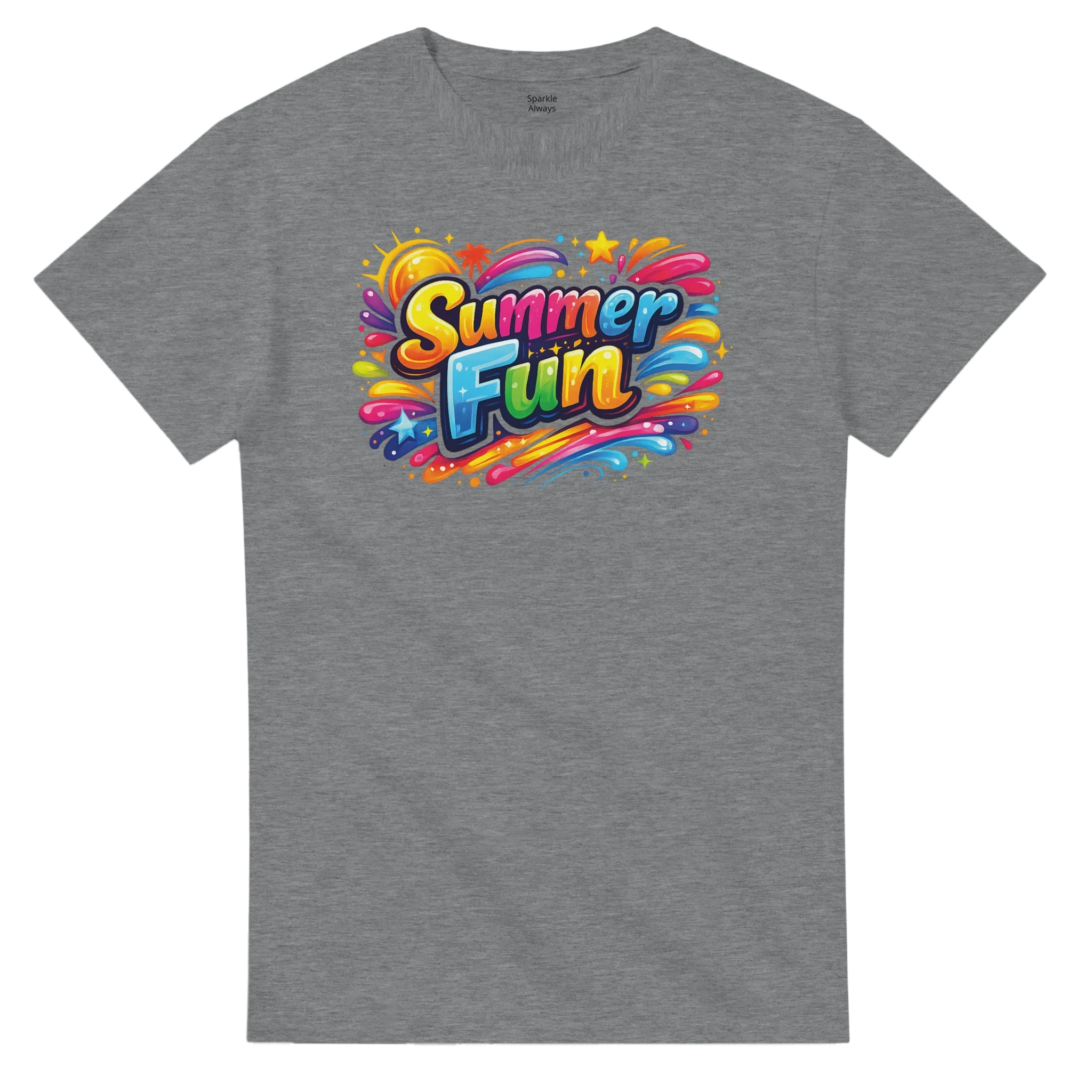 Summer Fun Beach T Shirt – Bright Casual Graphic Tee for Your Adventures