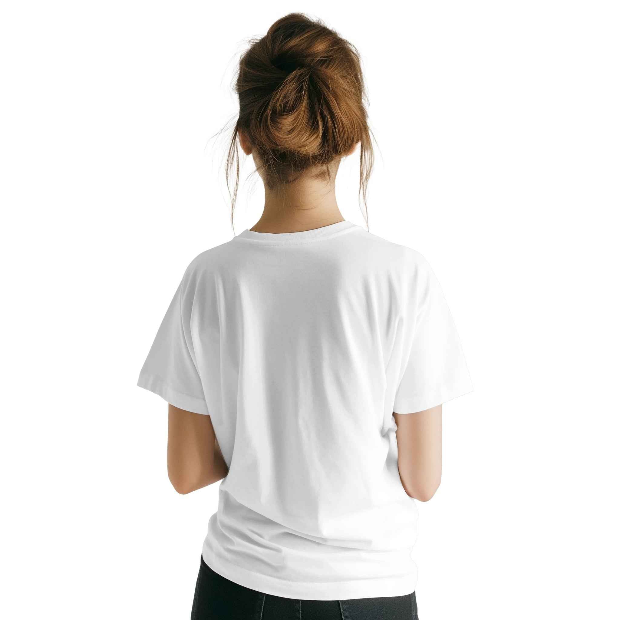 Chic Colorful Butterfly Graphic T-Shirt - 100% Cotton Summer Tee