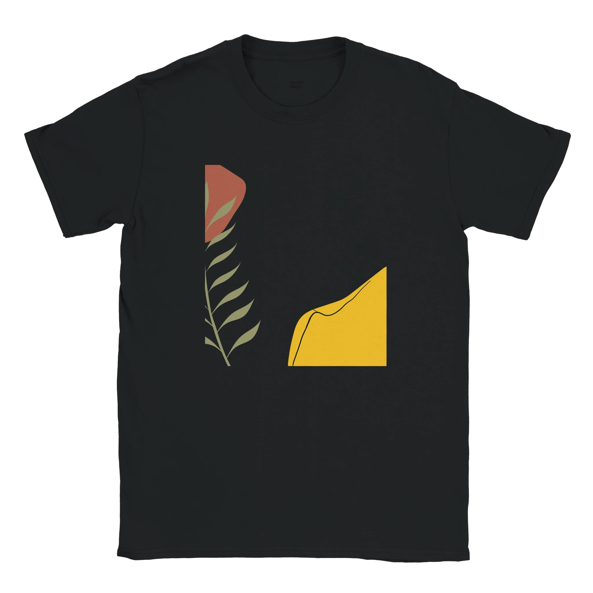 Women's Face Portrait Graphic T-Shirt - Black and White Art Tee