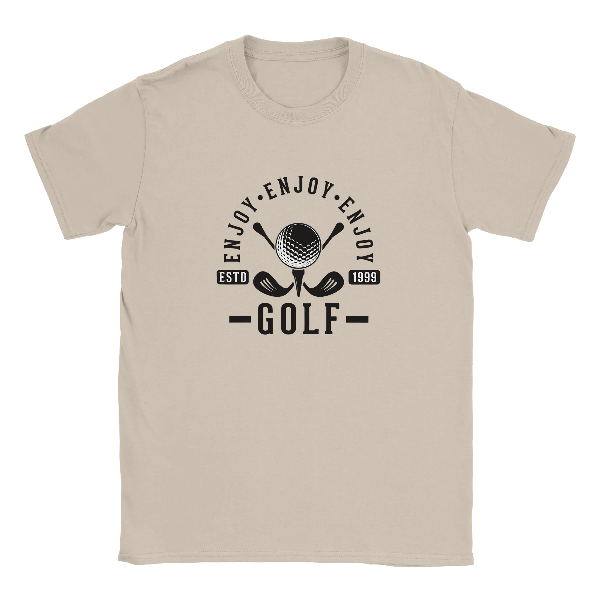 Enjoy Golf Graphic T-Shirt – Premium Ring-Spun Cotton Casual Tee