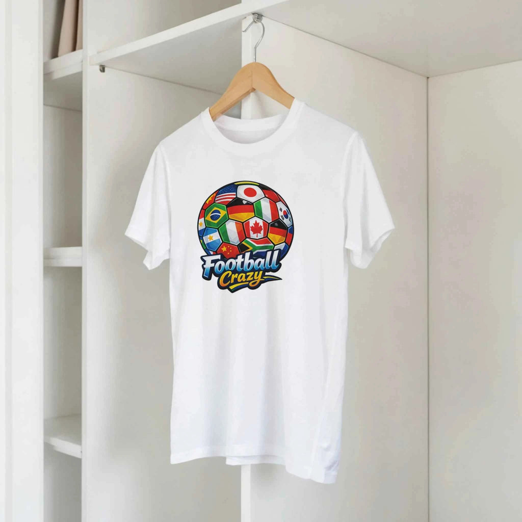 World Football Premium Graphic T-Shirt - Soft Ring-Spun Cotton Casual Tee