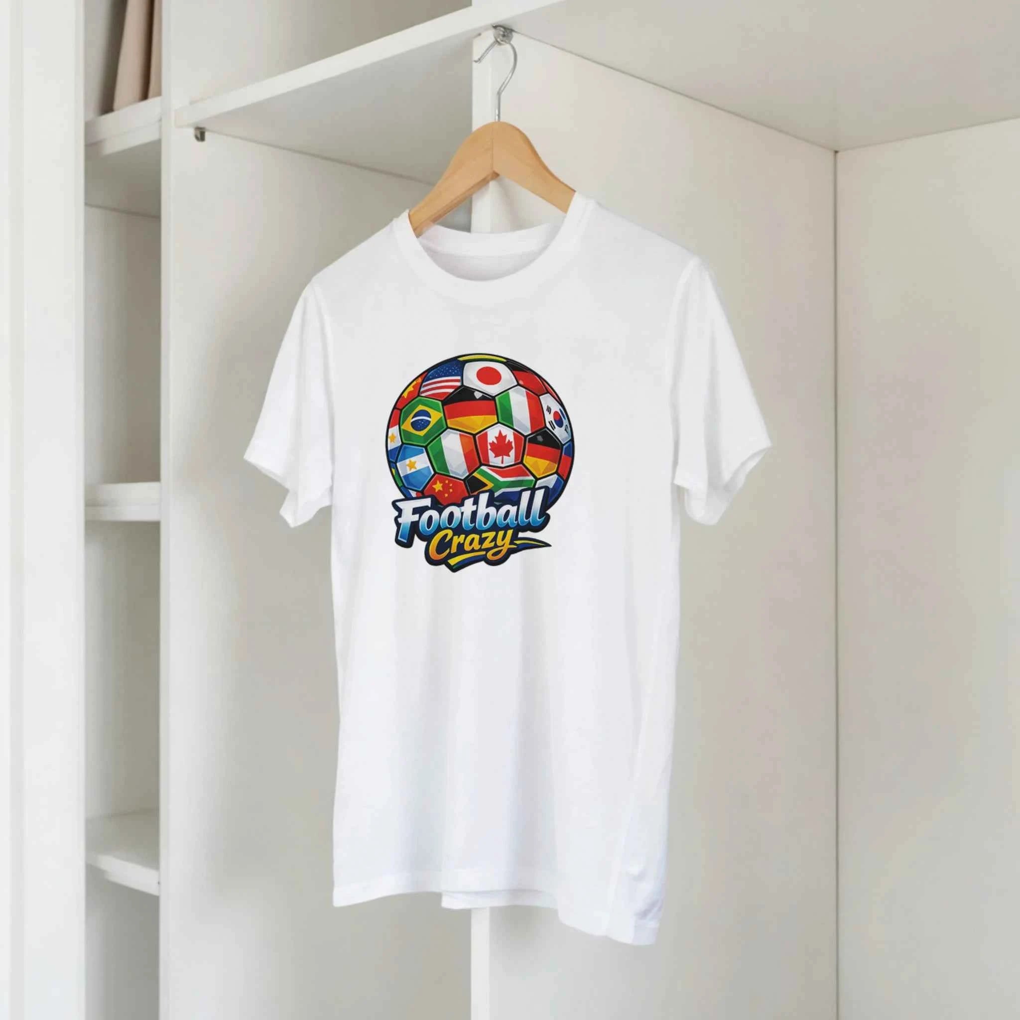 World Football Premium Graphic T-Shirt - Soft Ring-Spun Cotton Casual Tee
