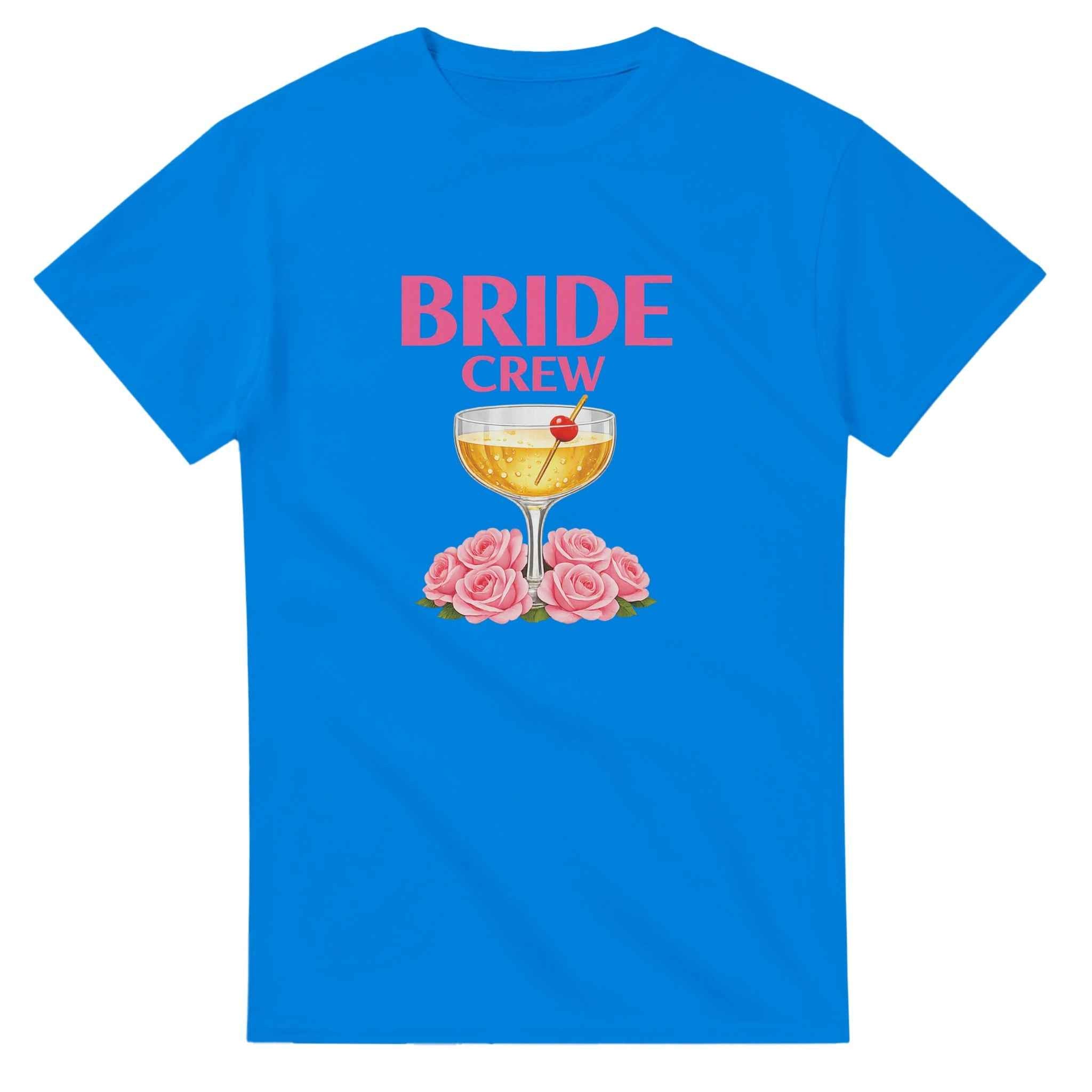 Custom Bride Crew T-Shirt - Matching Bachelorette Party Shirts, Personalized Wedding Party Gift, Bridal Shower Team Bride Apparel