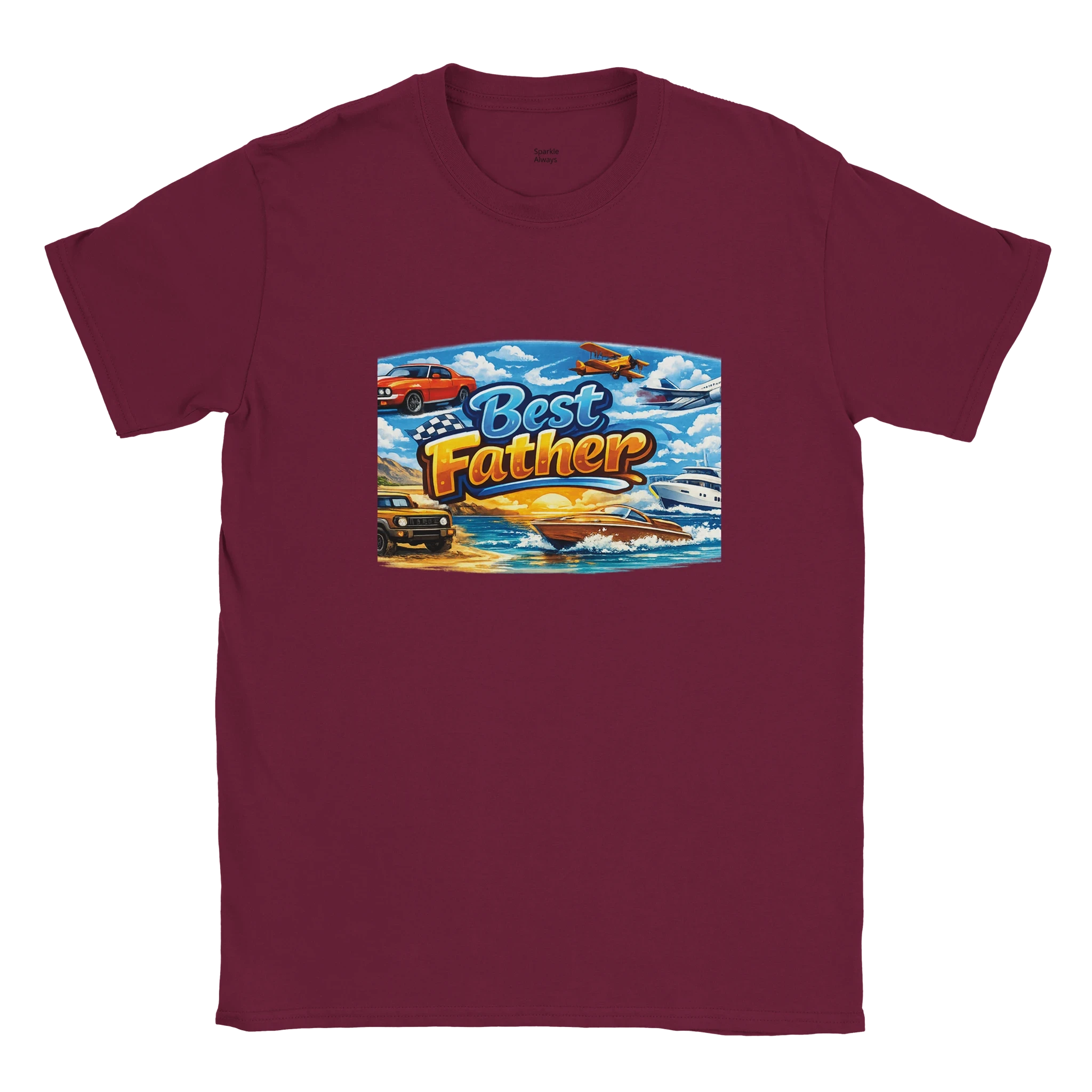 Best Father Ever Graphic T-Shirt - Premium Cotton Tee for Dads