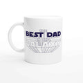 Best Dad Ever Mug, Personalized Gift for Dad, Father's Day Coffee Cup, Best Dad Gift, Ceramic Mug for Dad, Birthday Gift for Father