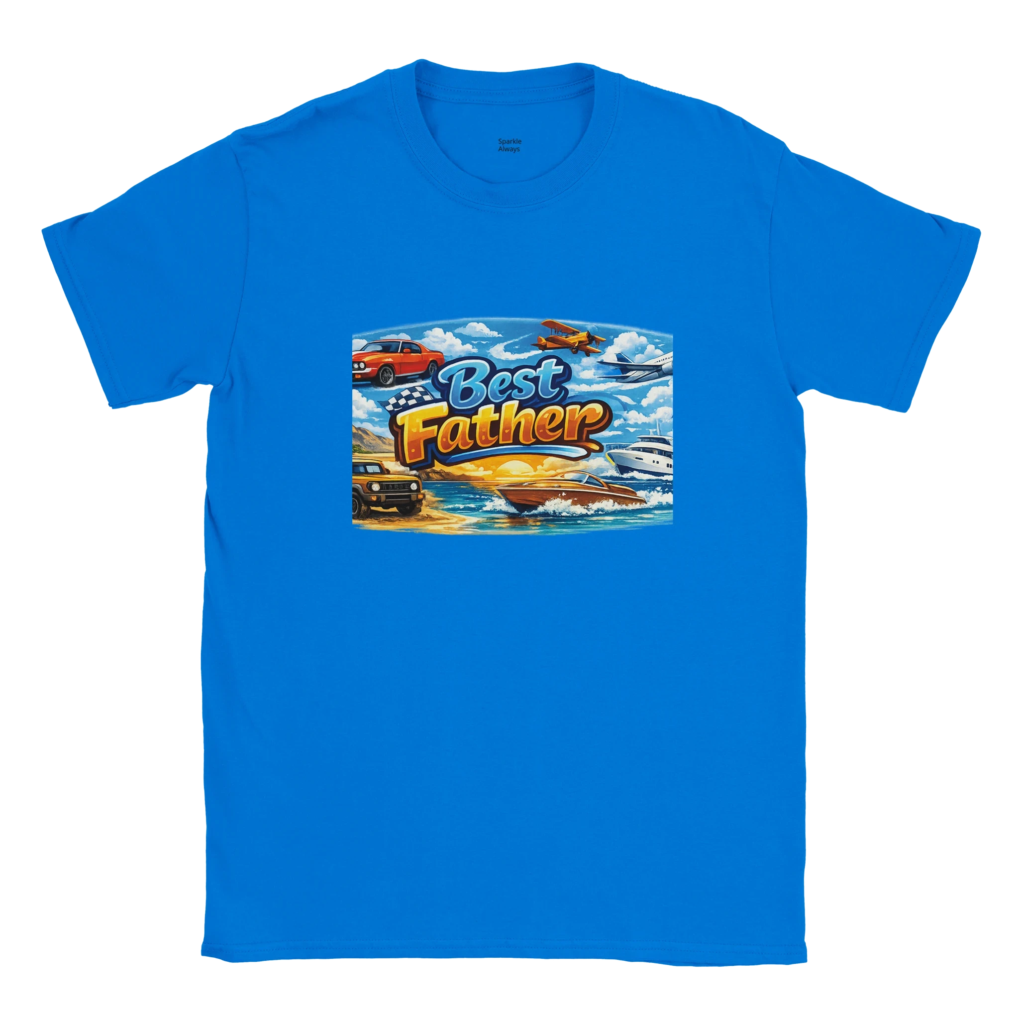 Best Father Ever Graphic T-Shirt - Premium Cotton Tee for Dads