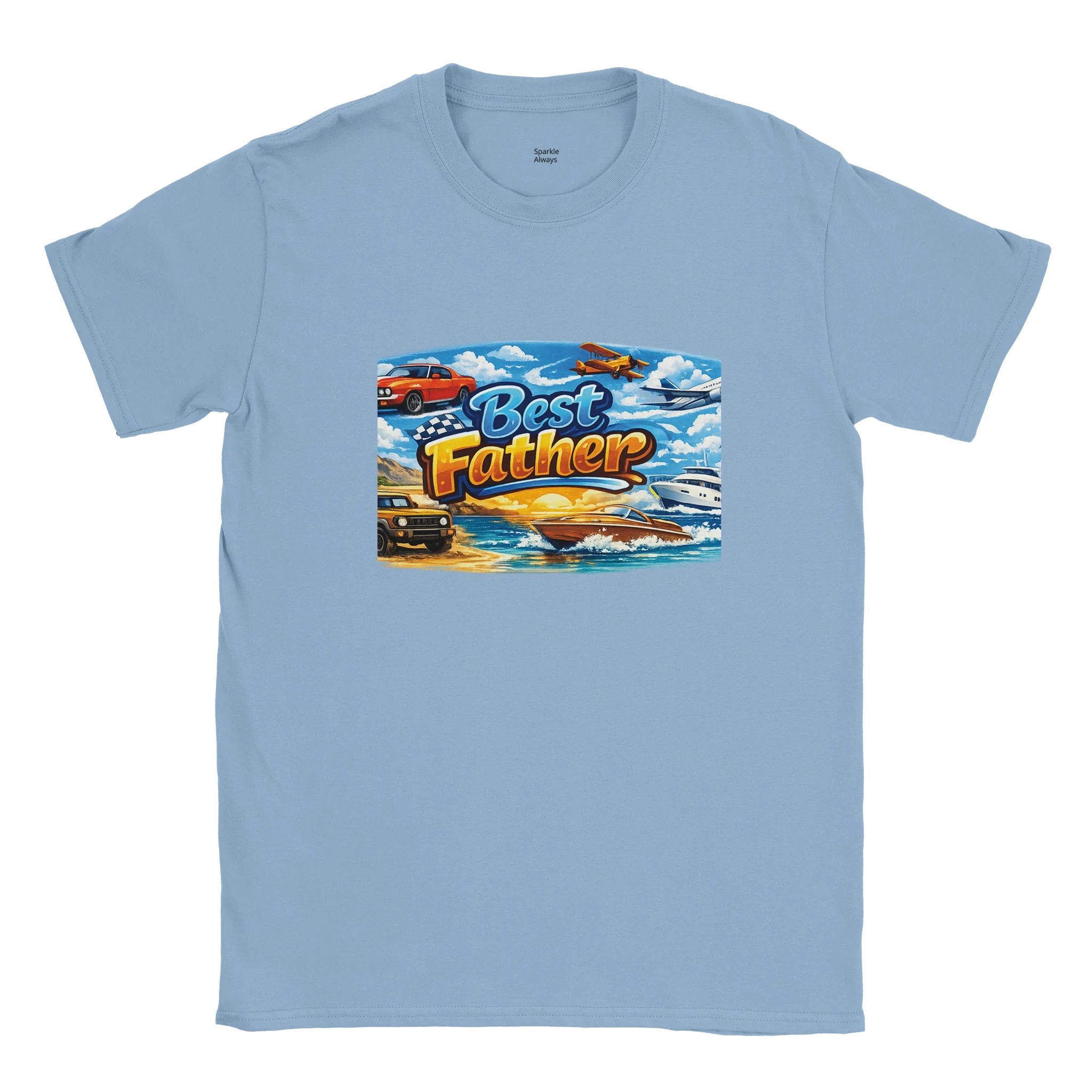 Best Father Ever Graphic T-Shirt - Premium Cotton Tee for Dads