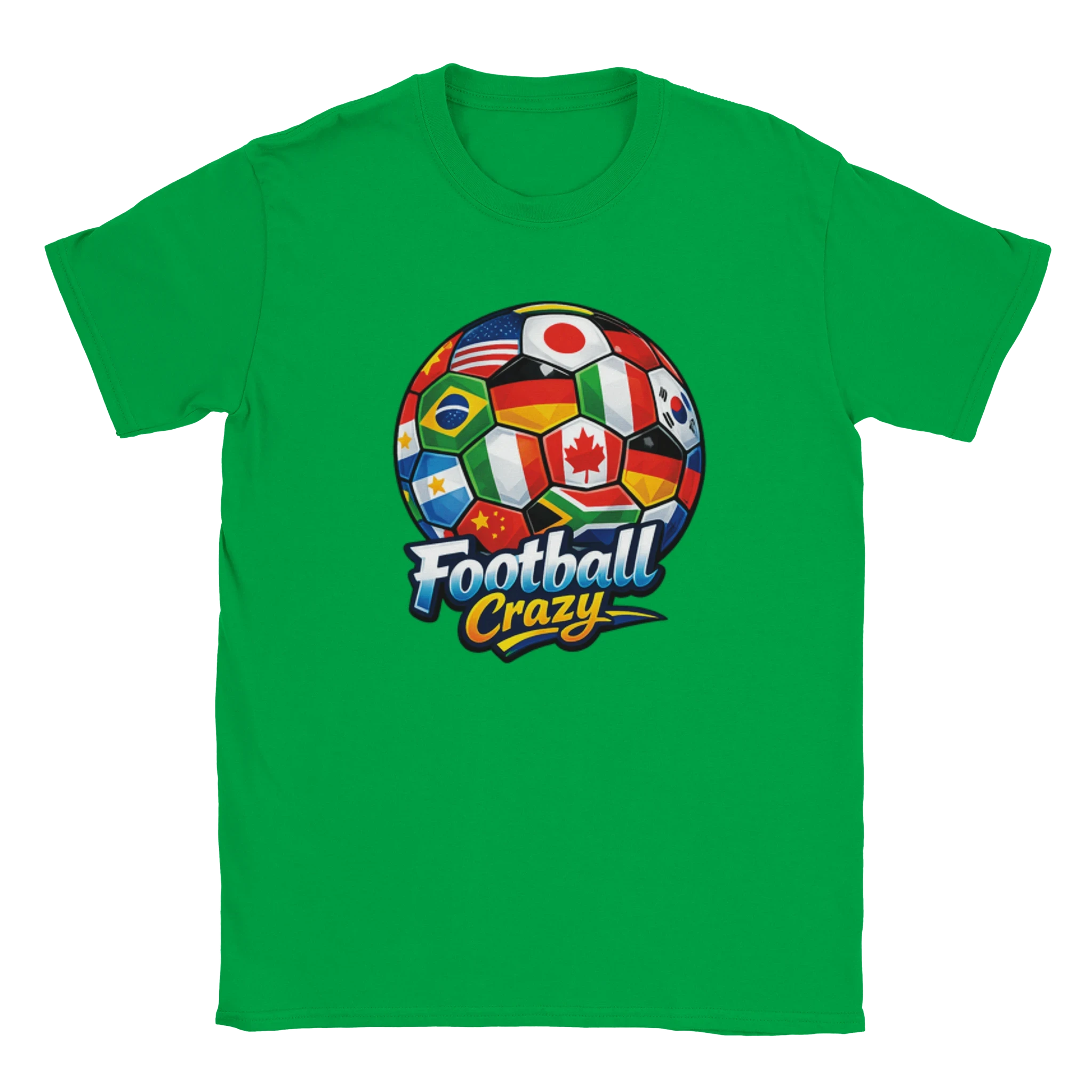 World Football Premium Graphic T-Shirt - Soft Ring-Spun Cotton Casual Tee