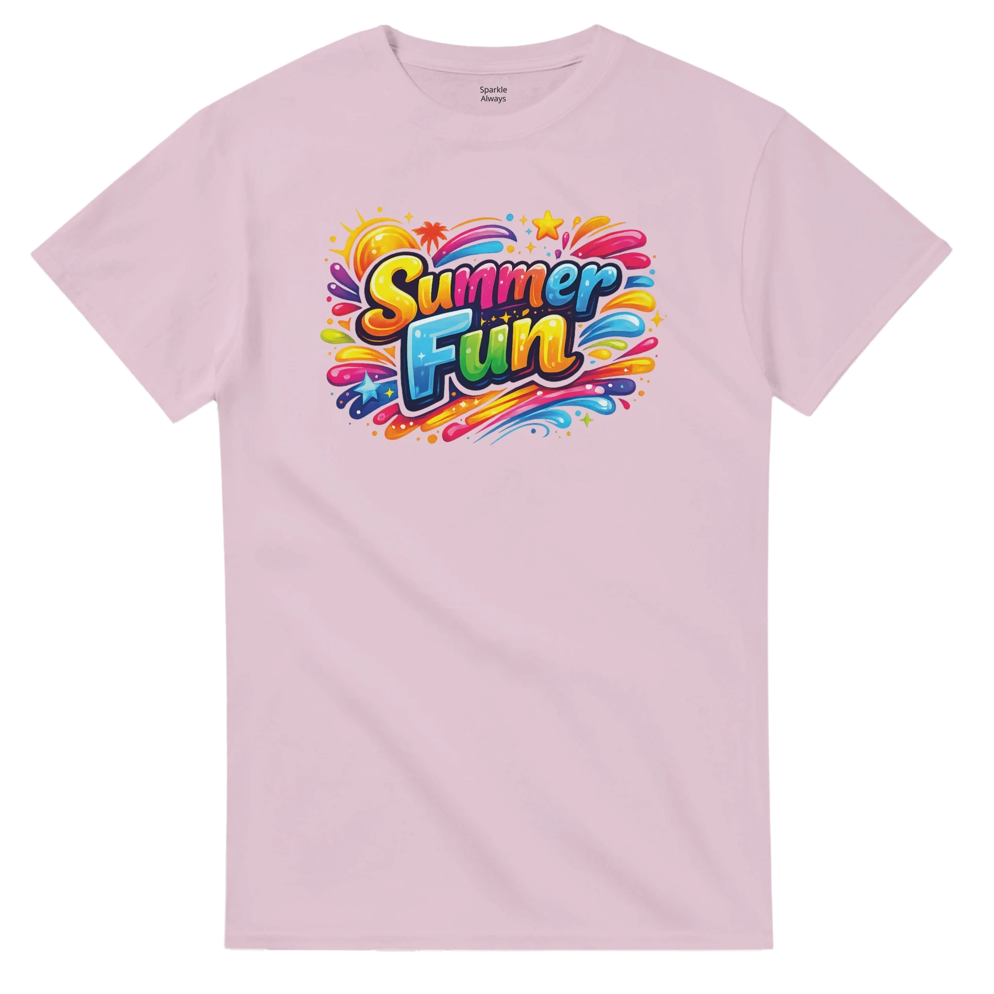 Summer Fun Beach T Shirt – Bright Casual Graphic Tee for Your Adventures