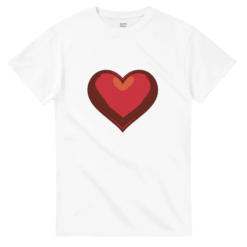 Red Heart Graphic T-Shirt - Comfortable Casual Apparel
