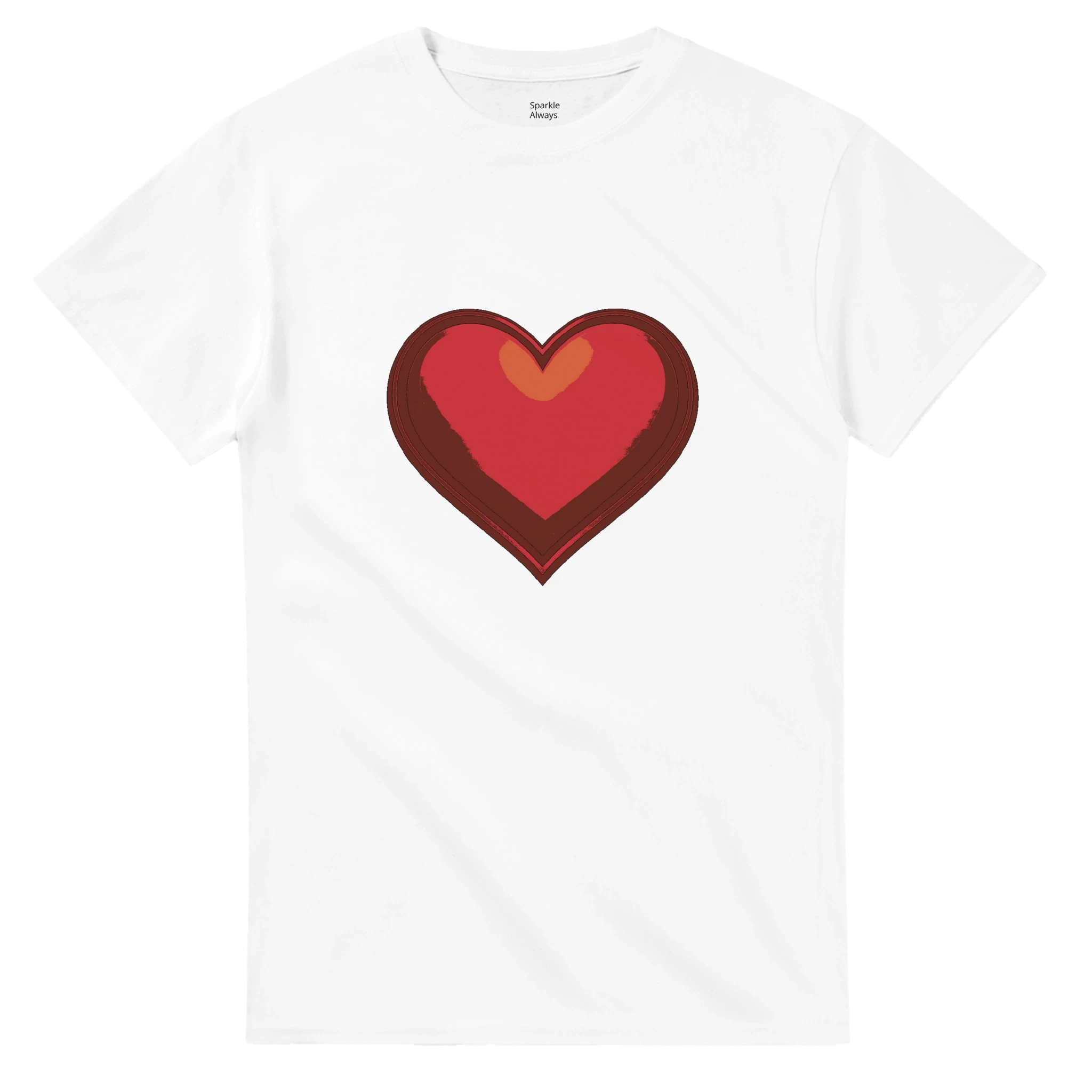 Red Heart Graphic T-Shirt - Comfortable Casual Apparel