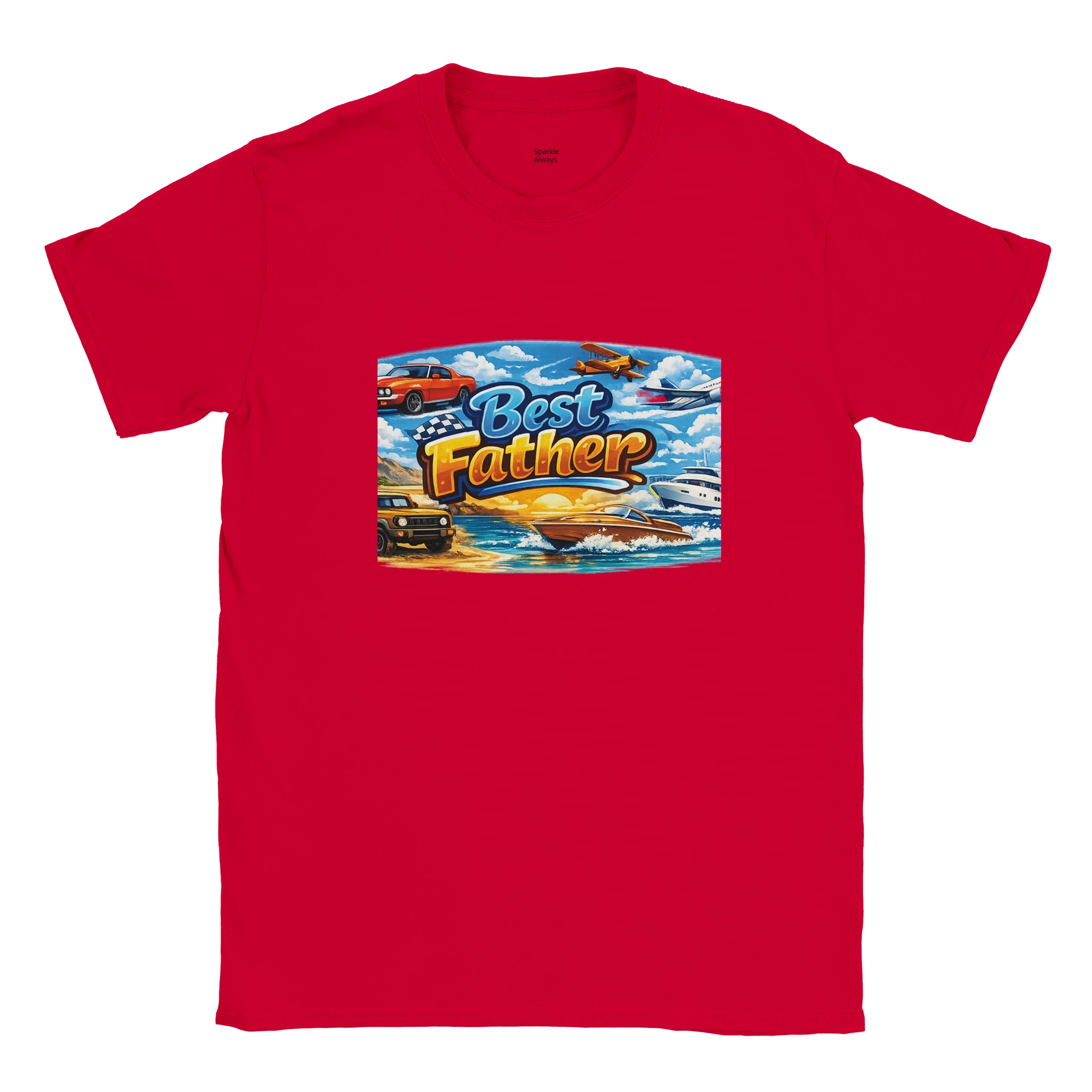 Best Father Ever Graphic T-Shirt - Premium Cotton Tee for Dads