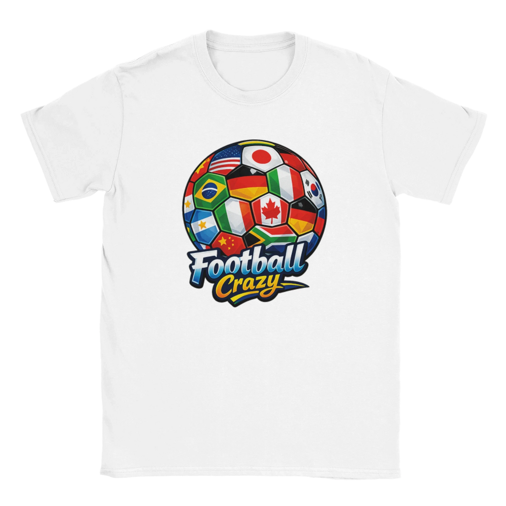 World Football Premium Graphic T-Shirt - Soft Ring-Spun Cotton Casual Tee