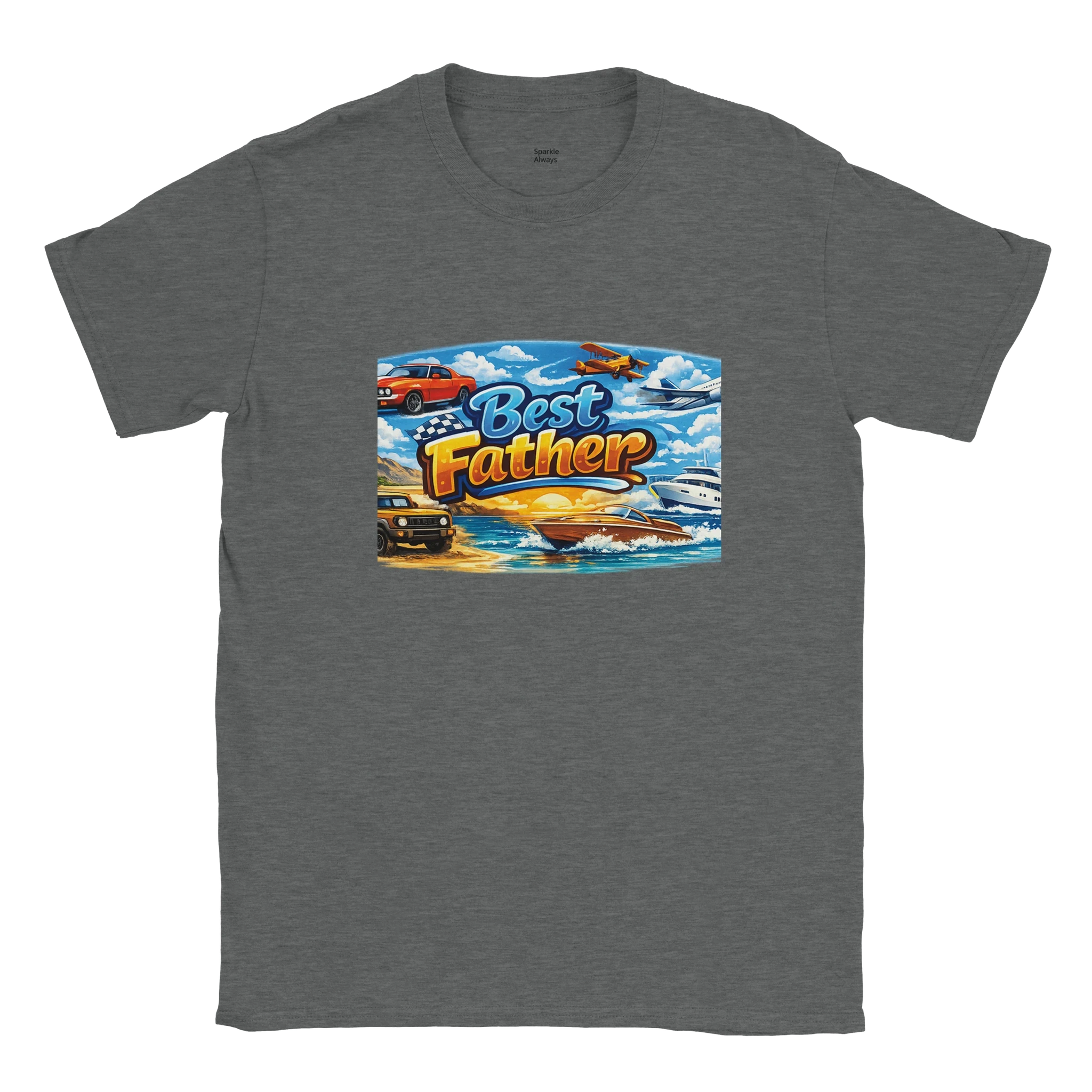 Best Father Ever Graphic T-Shirt - Premium Cotton Tee for Dads