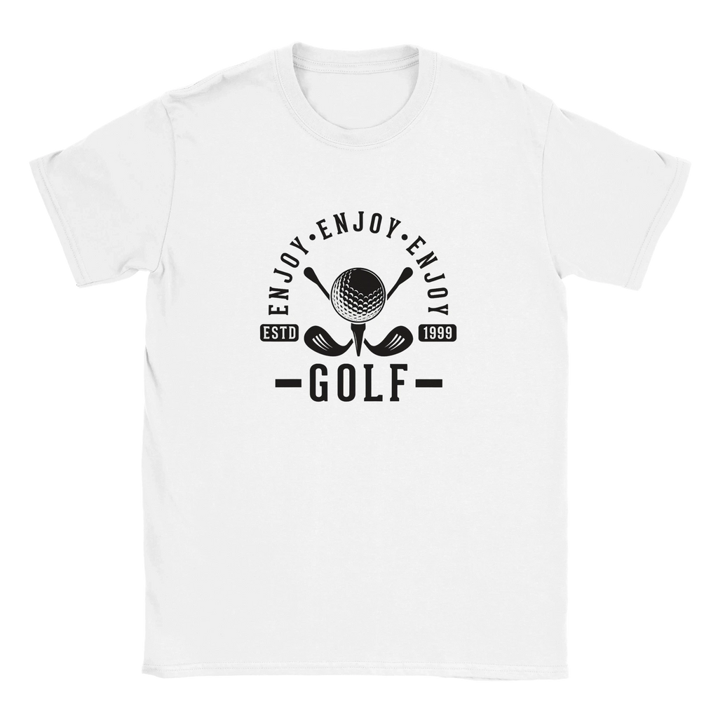 Enjoy Golf Graphic T-Shirt – Premium Ring-Spun Cotton Casual Tee