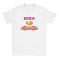 Custom Bride T-Shirt, Personalized Bridal Shower Shirt, Future Mrs Tee, Bachelorette Party Shirt, Wedding Gift for Bride, Soft Bridal Top
