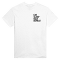 Golf Graphic T-Shirt - Heavyweight Cotton Classic Fit EAT SLEEP REPEAT GOLF