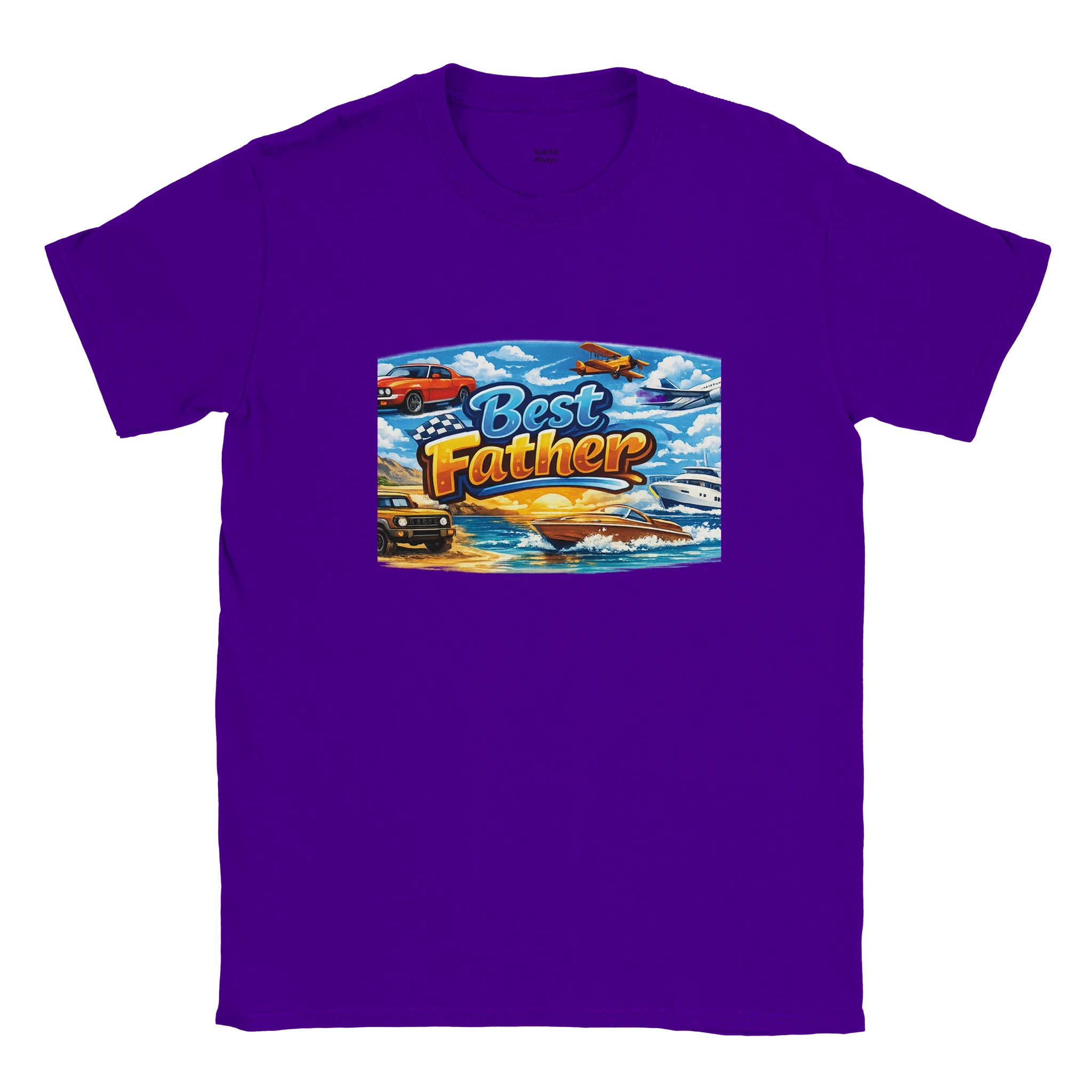 Best Father Ever Graphic T-Shirt - Premium Cotton Tee for Dads