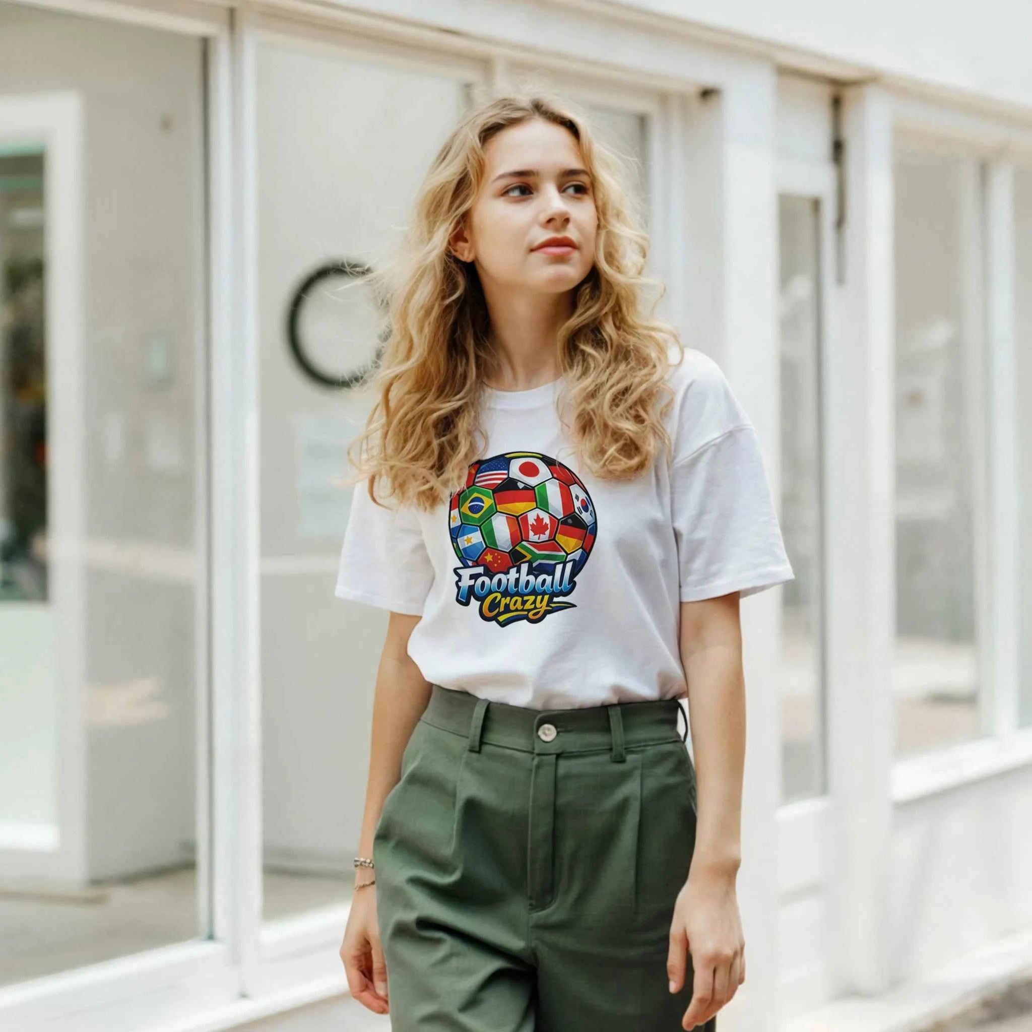 World Football Premium Graphic T-Shirt - Soft Ring-Spun Cotton Casual Tee