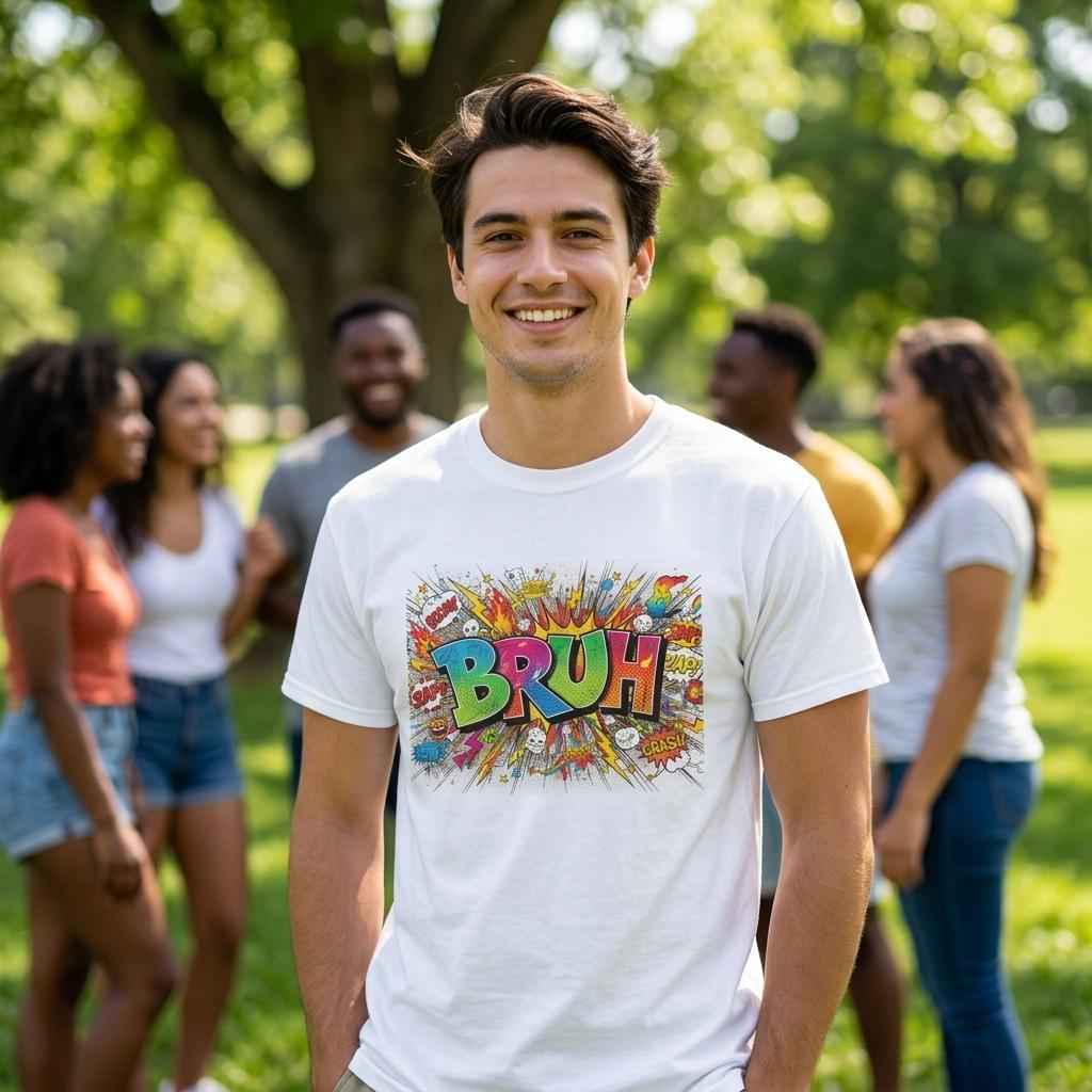 Classic Brother Graphic Heavyweight Cotton T-Shirt