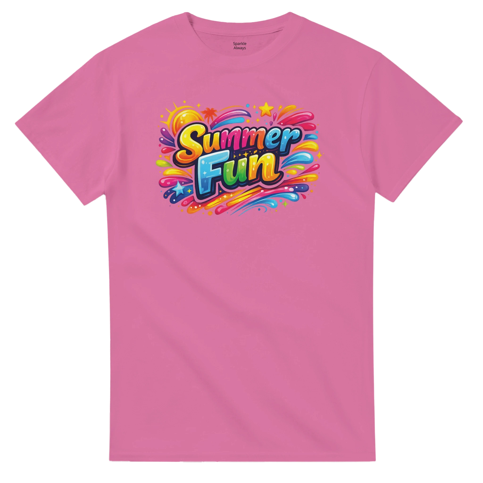 Summer Fun Beach T Shirt – Bright Casual Graphic Tee for Your Adventures