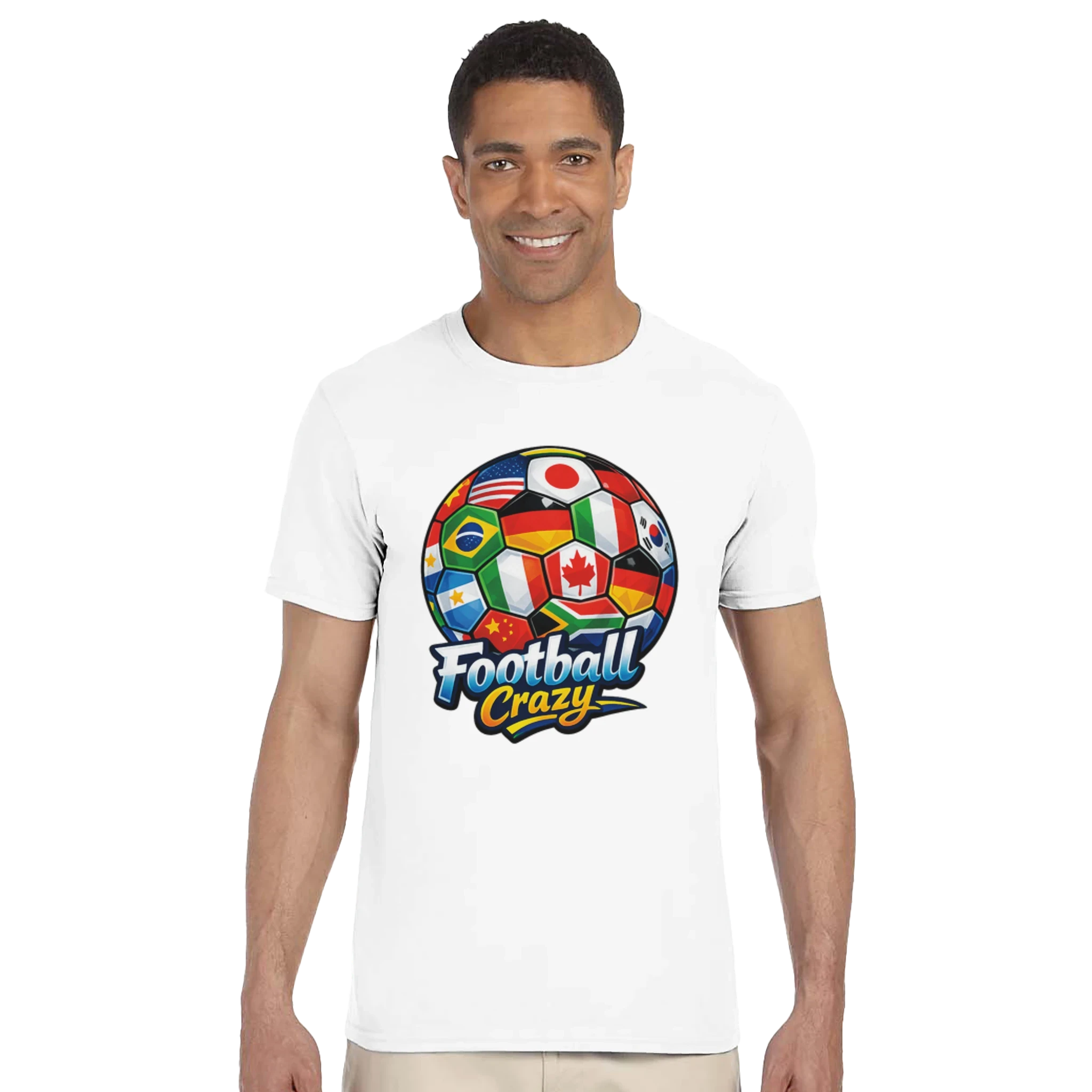 World Football Premium Graphic T-Shirt - Soft Ring-Spun Cotton Casual Tee
